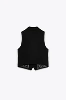 STRAIGHT SHIRT VEST