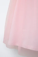 ROBE EN TULLE AVEC NŒUDS