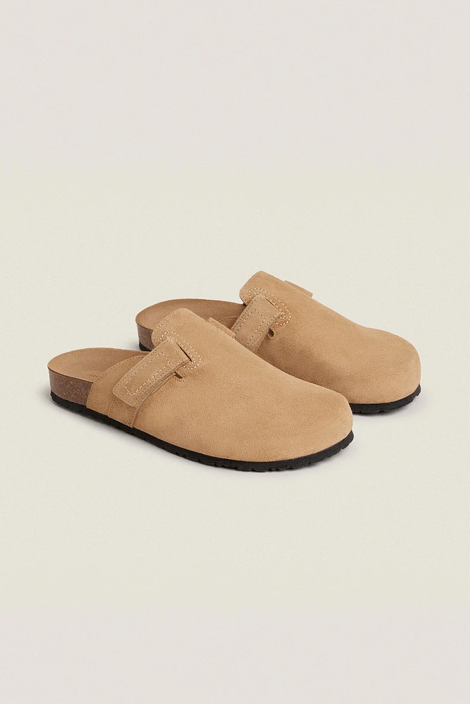 SABOTS CUIR SURPIQÛRES
