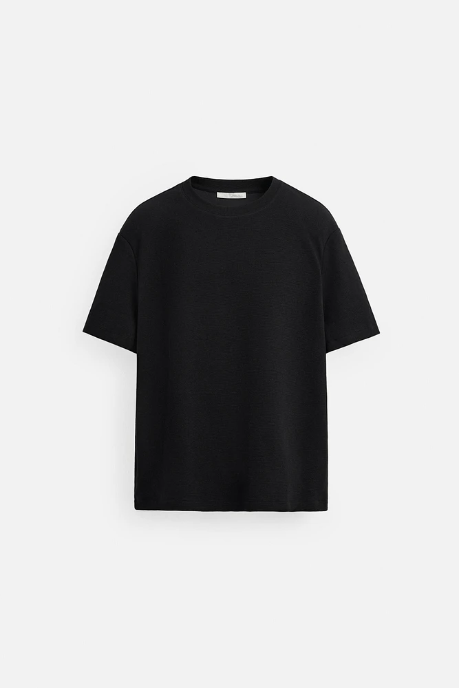 COMPACT PIQUÉ T-SHIRT