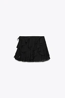 RUFFLED SKORT