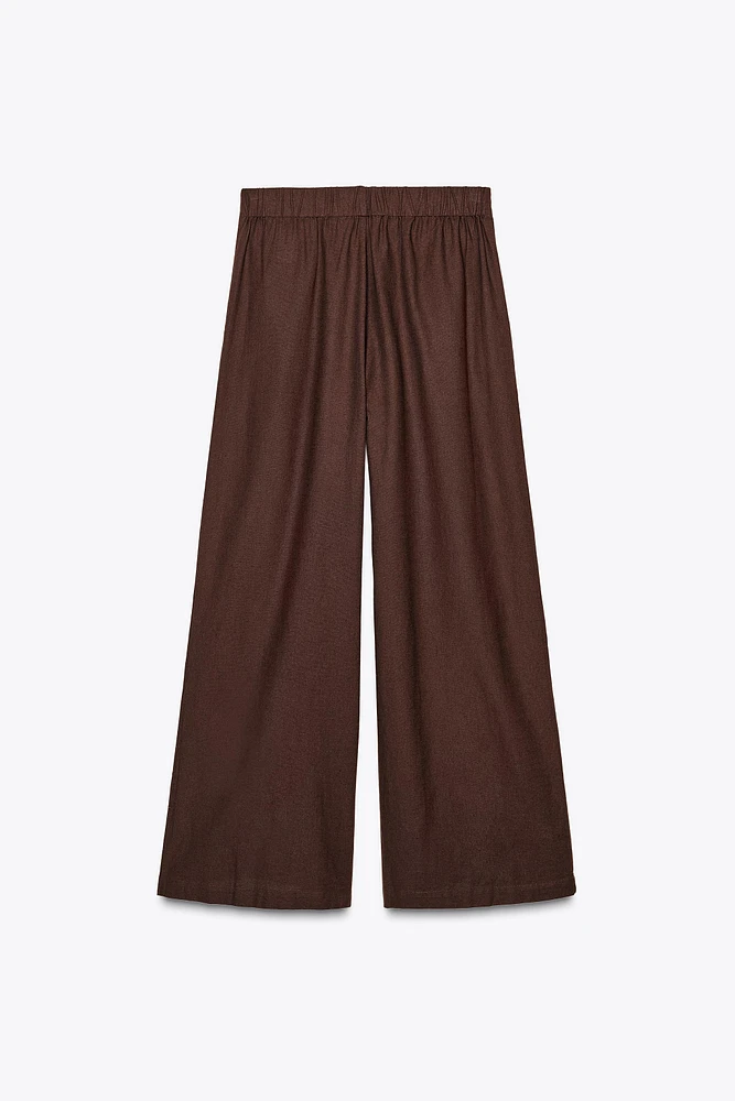 EMBROIDERED PANTS