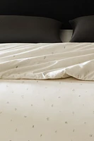 FLORAL PRINT DUVET COVER