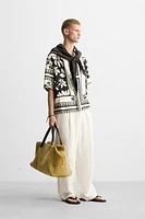 COMBINATION PRINT SHIRT