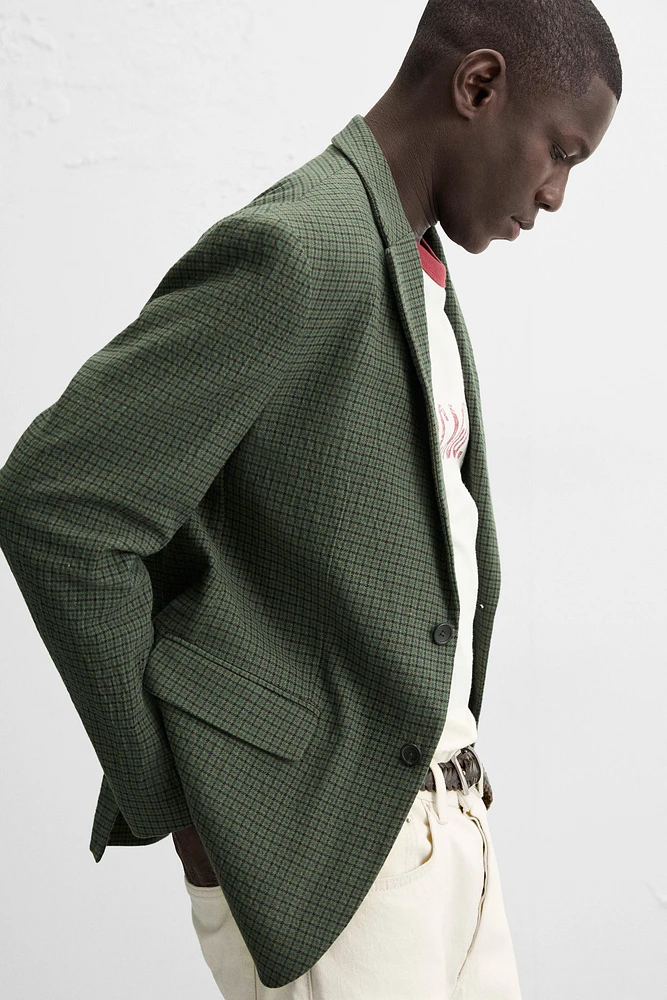 BLAZER PIED-DE-POULE