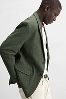BLAZER PIED-DE-POULE