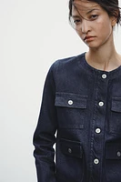 VESTE EN JEAN TRF À POCHES