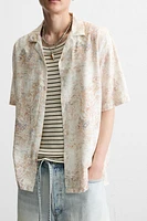CHEMISE À IMPRIMÉ ABSTRAIT