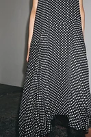 ZW COLLECTION HALTER POLKA DOT DRESS