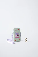 HOUSSE POUR TÉLÉPHONE PORTABLE EFFET GOMME KUROMI © SANRIO