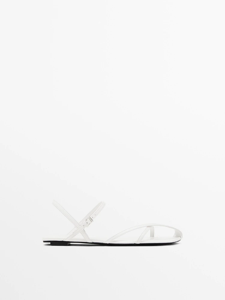 Flat strappy sandals - Limited Edition