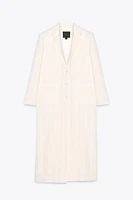 ZW COLLECTION LINEN FROCK COAT
