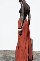 FLOWY WIDE LEG PANTS