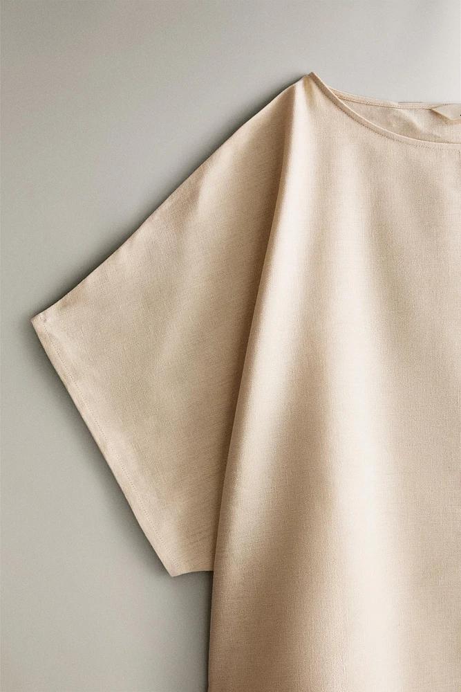 LINEN YOGA SHIRT