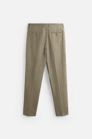 PANTALON DE COSTUME 100 % LIN ÉDITION LIMITÉE