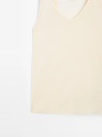 100% mulberry silk strappy top - Limited Edition