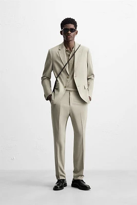 BLAZER COSTUME À CARREAUX