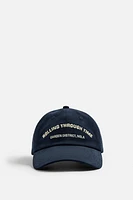 CASQUETTE AVEC BRODERIE EN CONTRASTE