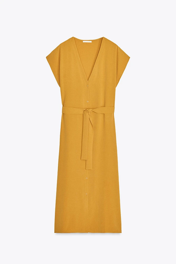 ROBE FLUIDE CEINTURE
