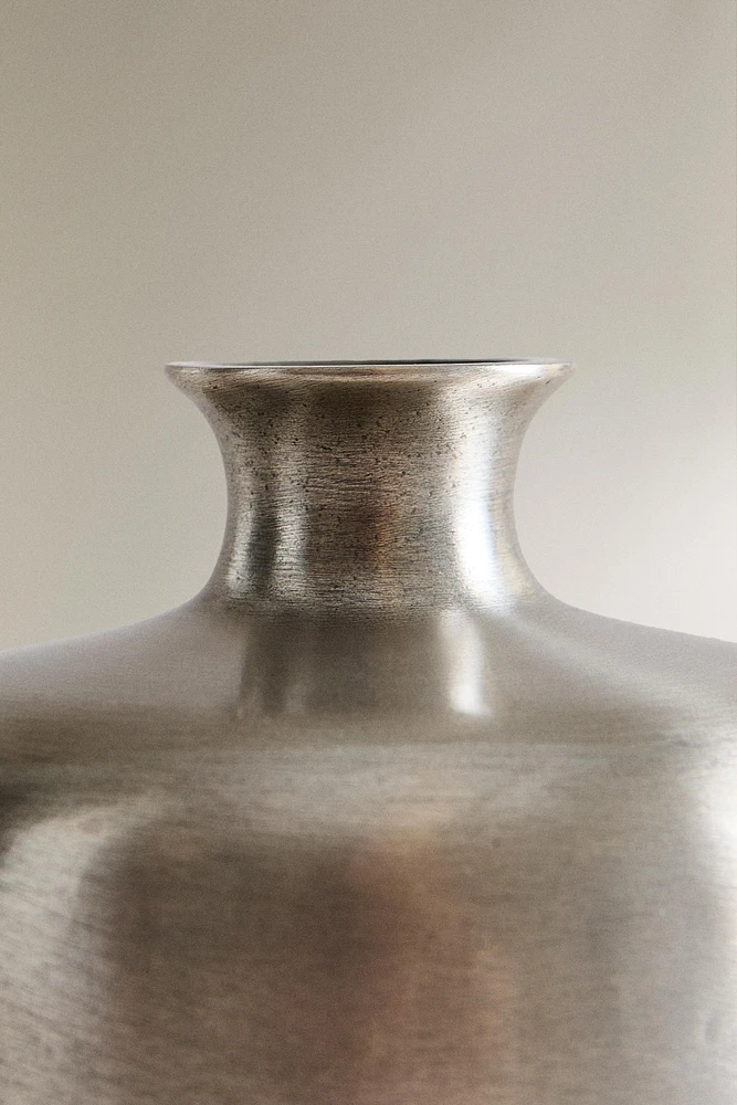 SMALL STEEL VASE