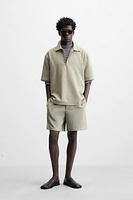 COMFORT ZIP POLO SHIRT