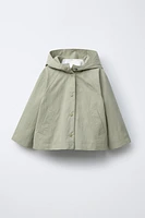 FLORAL LINED PARKA