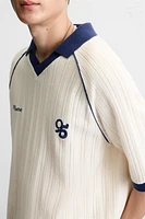 POLO JACQUARD BRODÉ