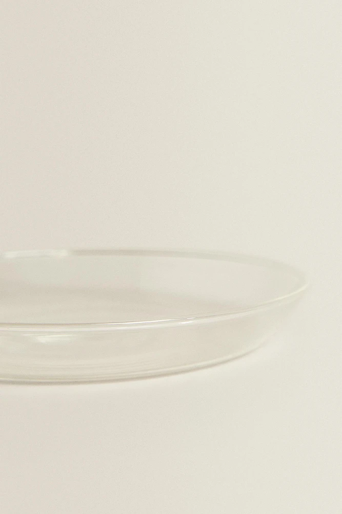 ASSIETTE À PAIN BOROSILICATE BORD