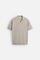 POLO EN MAILLE DE LIN