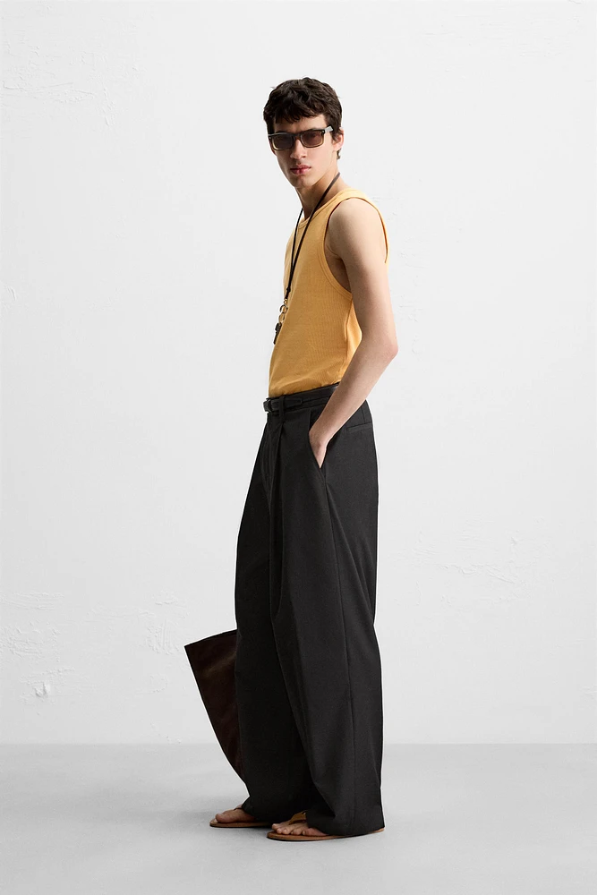 RIBBED TANK TOP