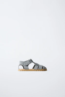 BAREFOOT LEATHER FISHERMAN SANDALS