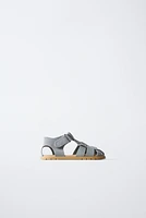 BAREFOOT LEATHER FISHERMAN SANDALS