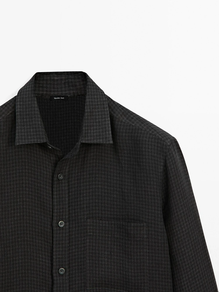 Chemise carreaux vichy regular fit