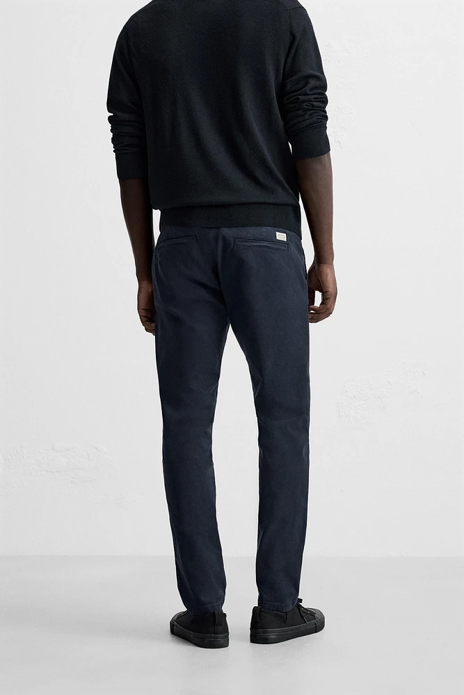 SKINNY CHINO PANTS