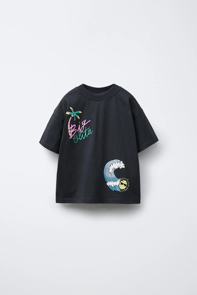 SURF PRINT T-SHIRT