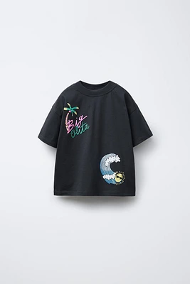 T-SHIRT IMPRIMÉ SURF