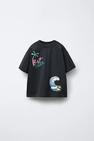 SURF PRINT T-SHIRT