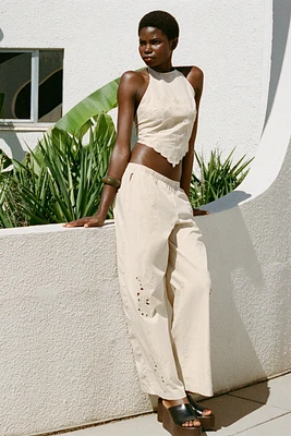 PANTALON PYJAMA BRODÉ