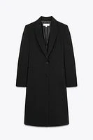 LONG BLAZER WITH SHOULDER PADS