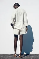 CHEMISE SAFARI AVEC LIN