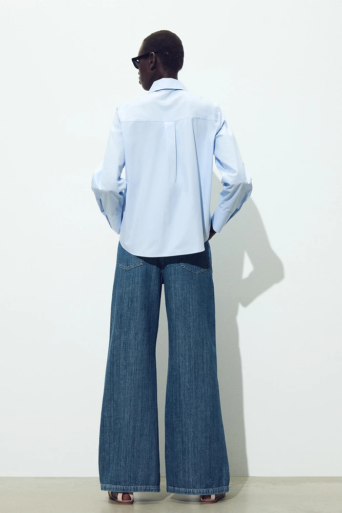 PEARL POPLIN SHIRT