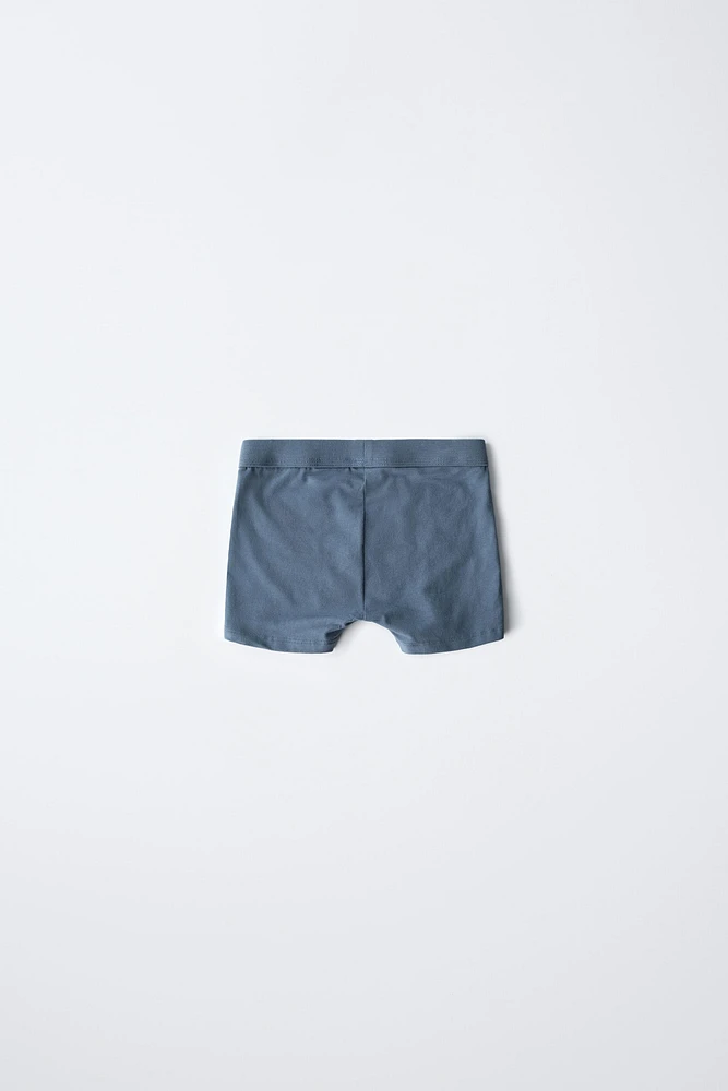 6- YEARS/ FIVE-PACK OF LABEL BOXERS