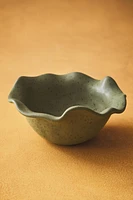 SCALLOPED TERRACOTTA BOWL