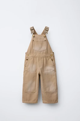 LONG TWILL OVERALLS