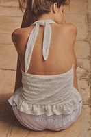 TOP HALTER COMBINÉ