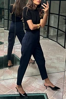 PANTS WITH A HIGH WAIST