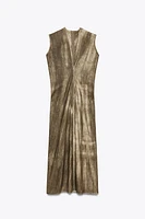 ZW COLLECTION RAMIE BLEND TIE-DYE DRESS