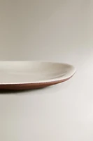 IRREGULAR STONEWARE SIDE PLATE