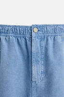 WASHED CANVAS PANTS