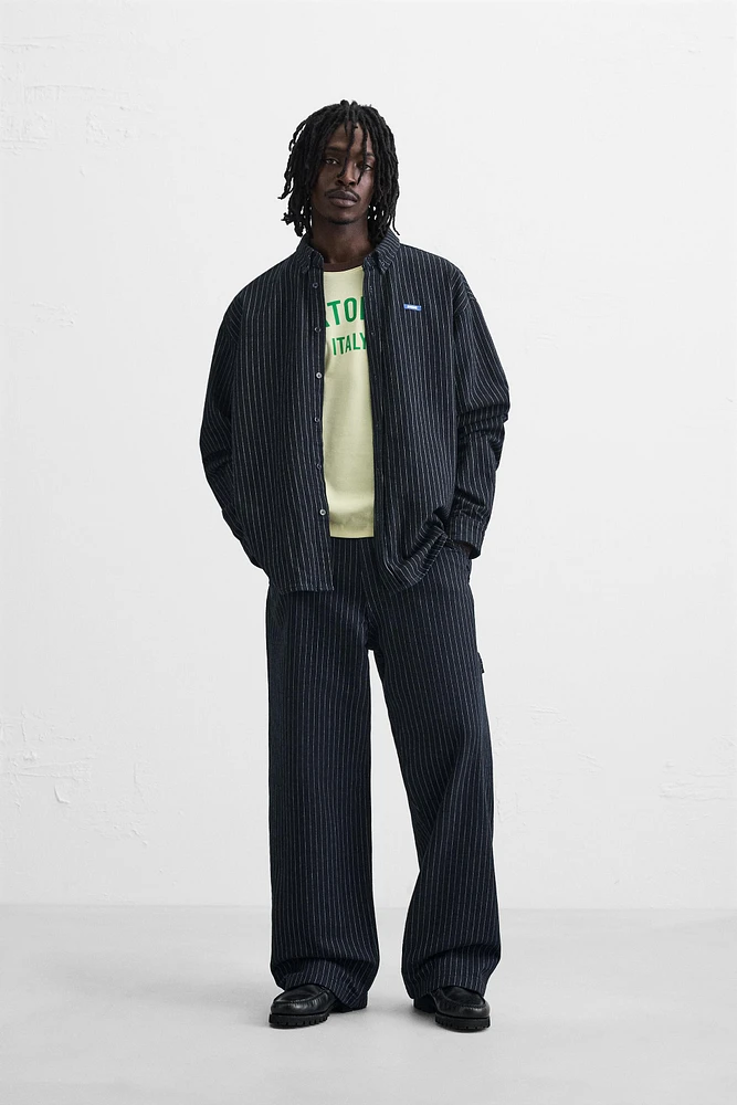 RELAXED FIT STRIPED SHIRT